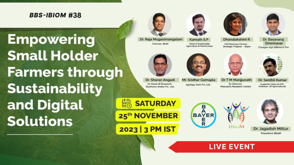 IBIOM- Empowering Small Holder Farmers through Sustainability and Digital Solutions